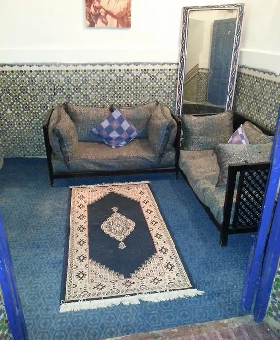 Riad Dar Kader Chambre Bleue-1